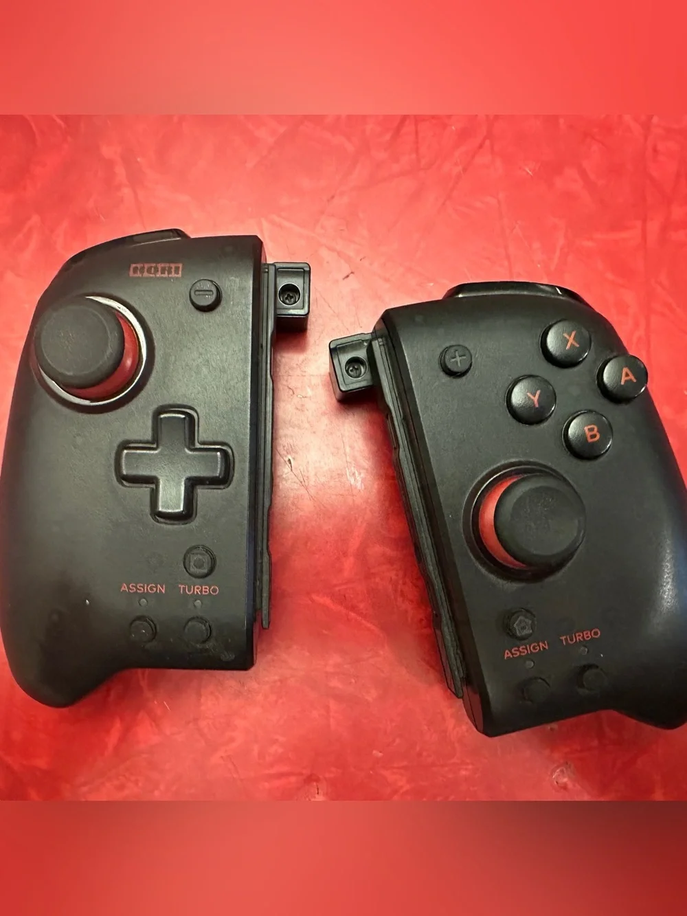 *SOLD* Split Pro Pad Gaming Controller with Red Accents for Nintendo Switch